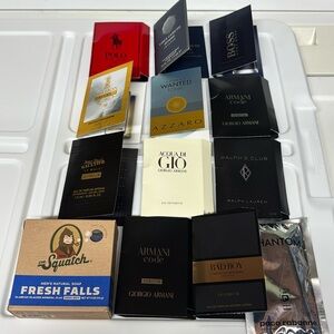 Men’s designer cologne sample a lot. ￼